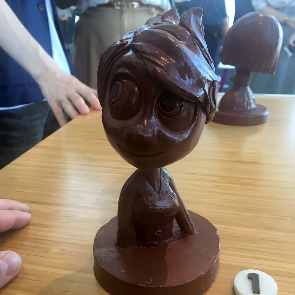 Clay sculpture reproduction (Joy from Inside Out)